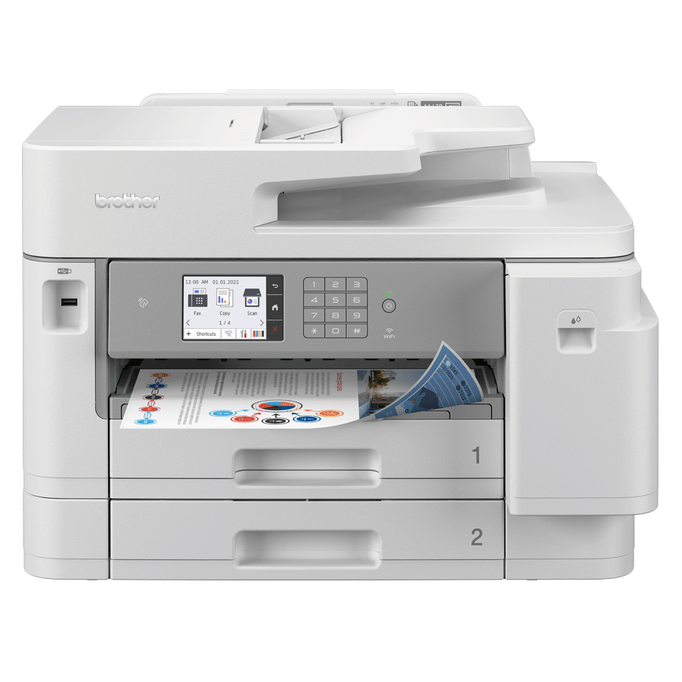 Brother MFC-J5955DW Farbtintenstrahl-Multifunktionsgerät, A3, 30 Bilder/Min., Duplex, WLAN