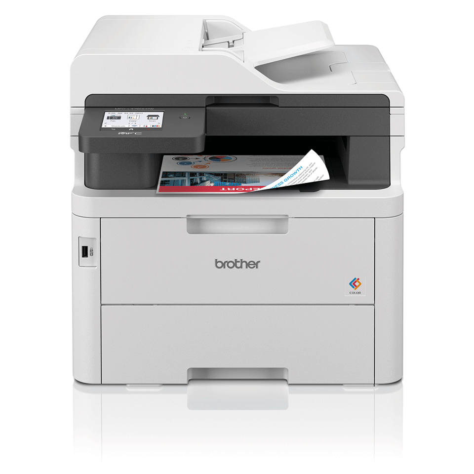 Multifonction laser couleur Brother MFC-L3760CDW, A4, 26 ppm, recto verso, Wi-Fi