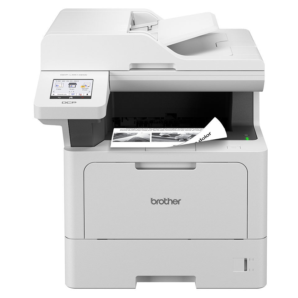 Brother MFC-L5710DN Schwarzweiß-Laser-Multifunktionsgerät, A4, 48 S./Min., Duplex, Netzwerk