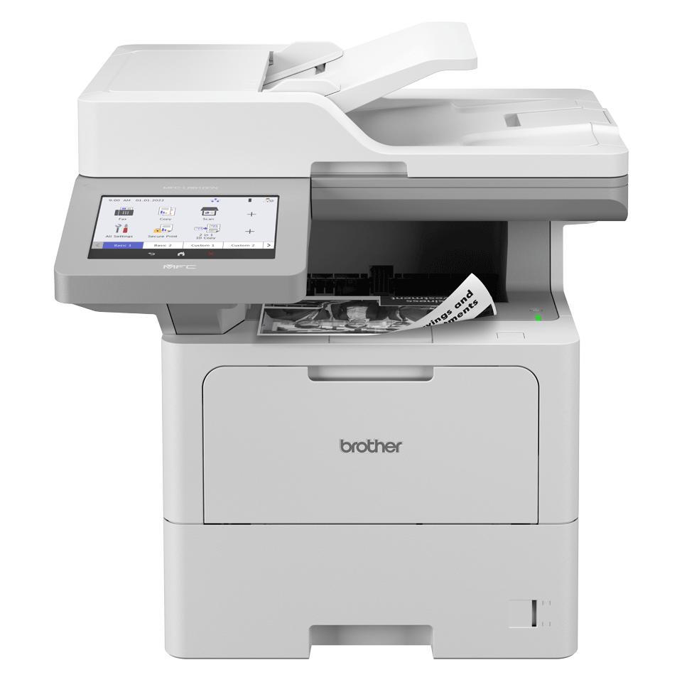 Brother MFC-L6910DN Schwarzweiß-Laser-Multifunktionsgerät, A4, 50 S./Min., Duplex, WLAN