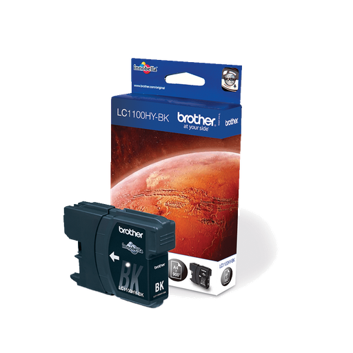 Brother Tintenpatrone LC-1100HYBK / LC1100HYBK Schwarz XL, 900 Seiten