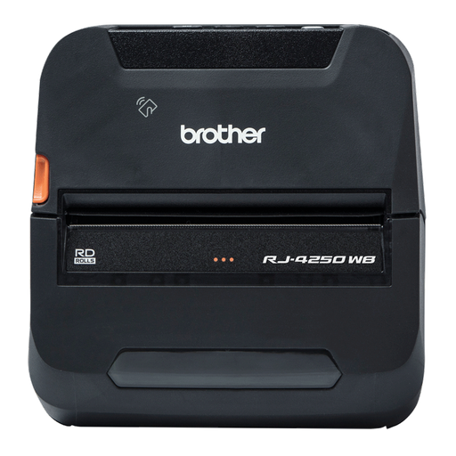 Imprimante mobile Brother RJ-4250WB, jusqu'à 113 mm, Bluetooth, Wi-Fi