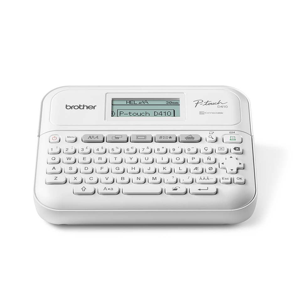 Étiqueteuse Brother PT-D410VP, jusqu'à 18 mm, USB