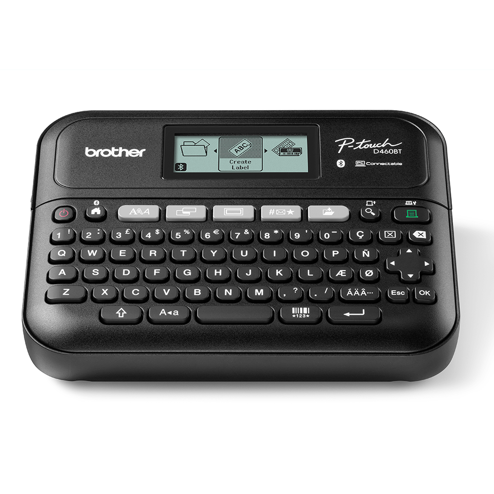 Étiqueteuse Brother PT-D460BTVP, jusqu'à 18 mm, Bluetooth, USB