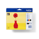 Brother Tinten-Multipack LC-121VALBP / LC121VALBP, 4 Farben, 300 Seiten