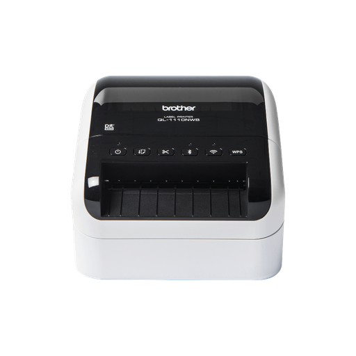 Imprimante d'étiquettes Brother QL-1110NWBC, jusqu'à 104 mm, Bluetooth, Wi-Fi