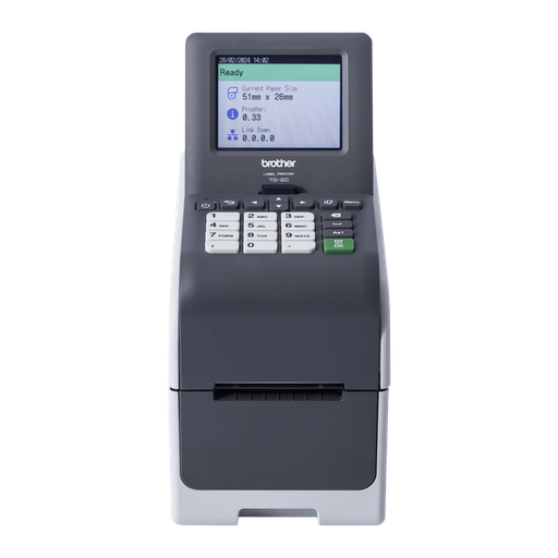 Imprimante d'étiquettes Brother TD-2320DSA300, jusqu'à 59 mm, réseau, USB