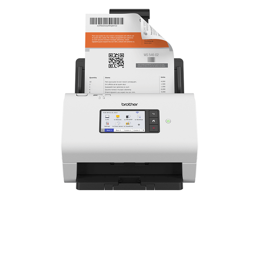 Scanner de documents Brother ADS-4900W, A4, 60 ppm, recto verso