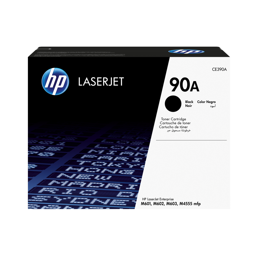Toner HP 90A / CE390A noir, 10 000 pages