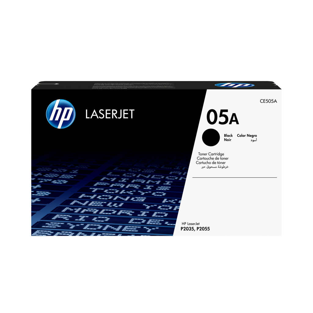 Toner HP 05A / CE505A noir, 2 300 pages