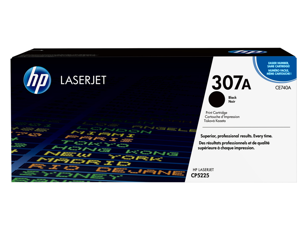 Toner HP 307A / CE740A noir, 7 000 pages