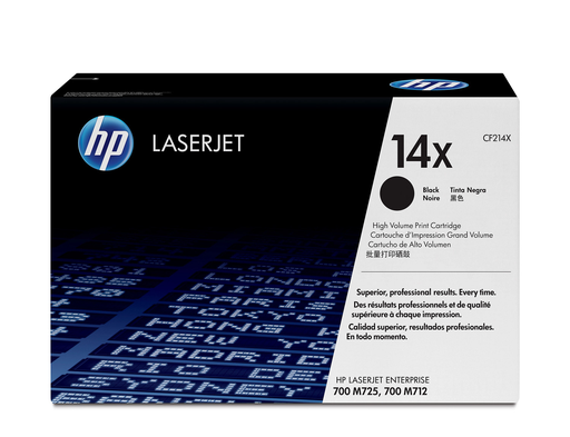 Toner HP 14X / CF214X noir XL, 17 500 pages
