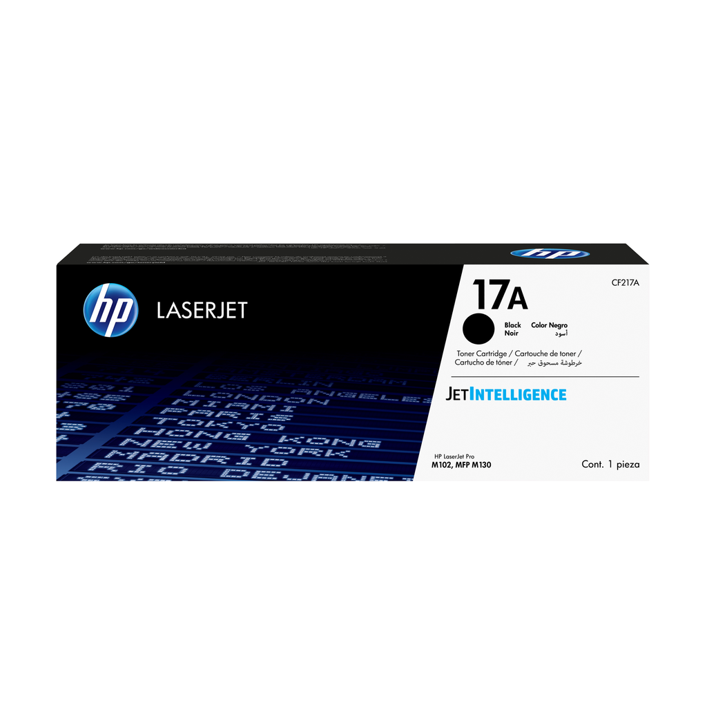 Toner HP 17A / CF217A noir, 1 600 pages