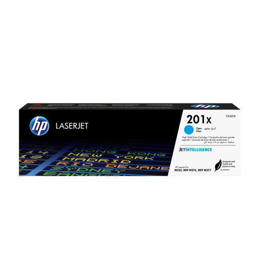 Toner HP 201X / CF401X cyan XL, 2 300 pages