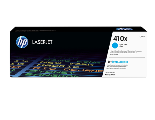Toner HP 410X / CF411X cyan XL, 5 000 pages