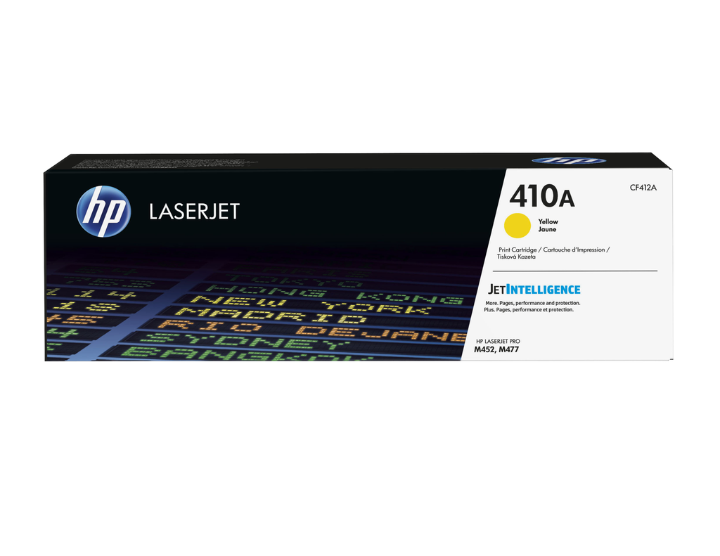 Toner HP 410A / CF412A Gelb, 2.300 Seiten
