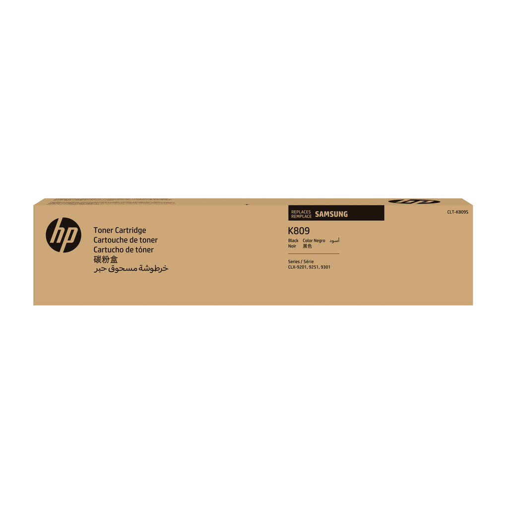 Toner HP CLT-K809S / SS607A Schwarz