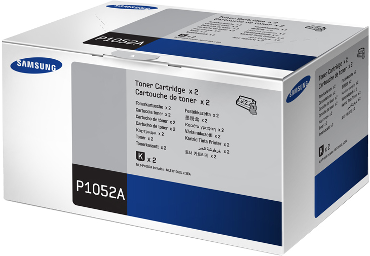 2er-Pack Toner HP MLT-P1052A / SV115A Schwarz, 2 x 5.000 Seiten