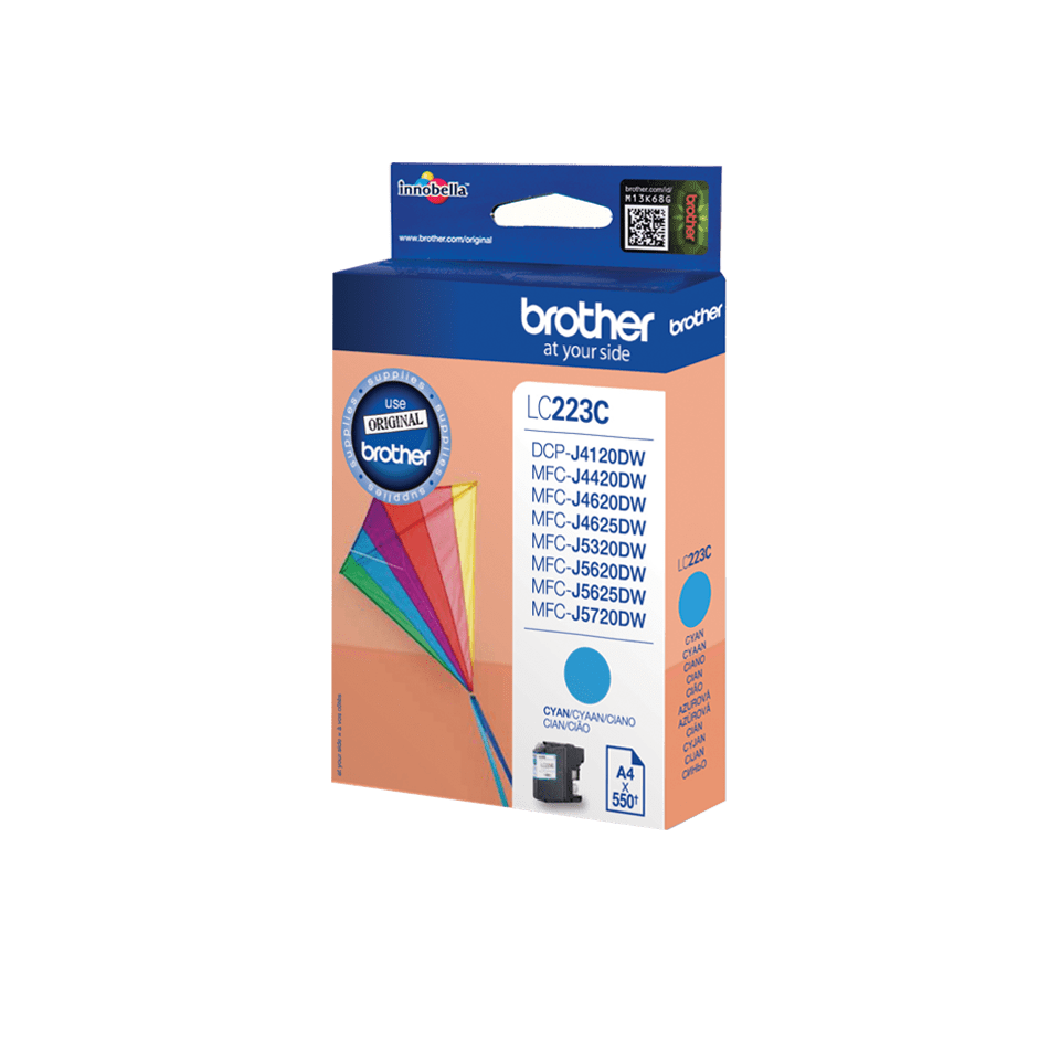 Brother LC-223C / LC223C cyan ink cartridge XL, 550 pages