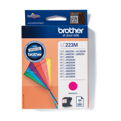 Brother LC-223M / LC223M magenta ink cartridge XL, 550 pages