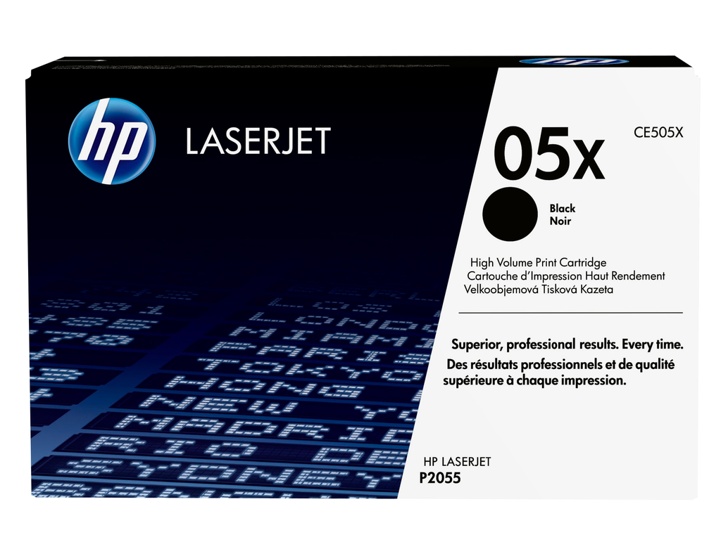 Toner HP 05X / CE505X Schwarz XL, 6.500 Seiten