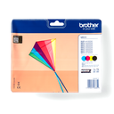 Brother Tinten-Multipack LC-223VALBP / LC223VALBP, 4 Farben XL, 550 Seiten