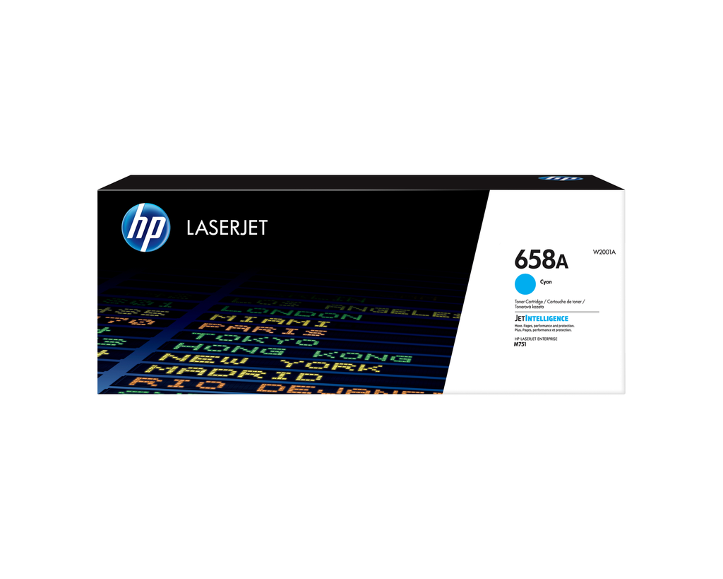 Toner HP 658A / W2001A cyan, 6 000 pages