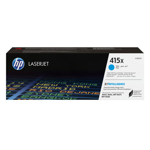 Toner HP 415X / W2031X cyan XL, 6 000 pages