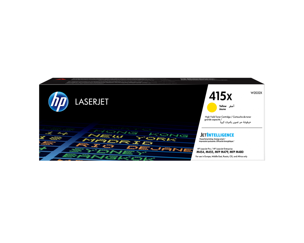 Toner HP 415X / W2032X Gelb XL, 6.000 Seiten