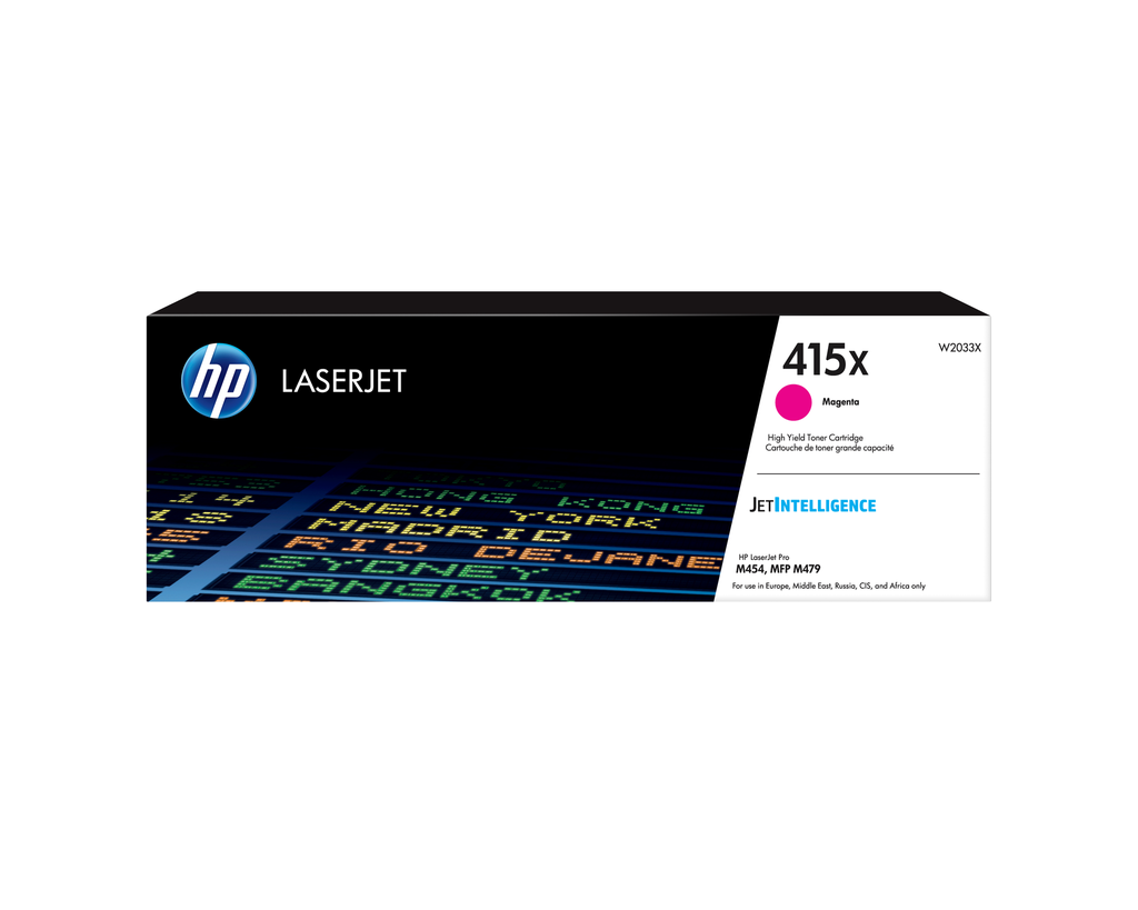 HP 415X / W2033X magenta XL toner, 6,000 pages