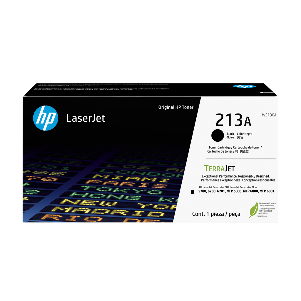 HP 213A / W2130A black toner, 3,500 pages