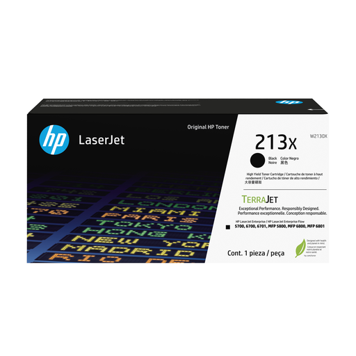 Toner HP 213X / W2130X noir XL, 9 000 pages