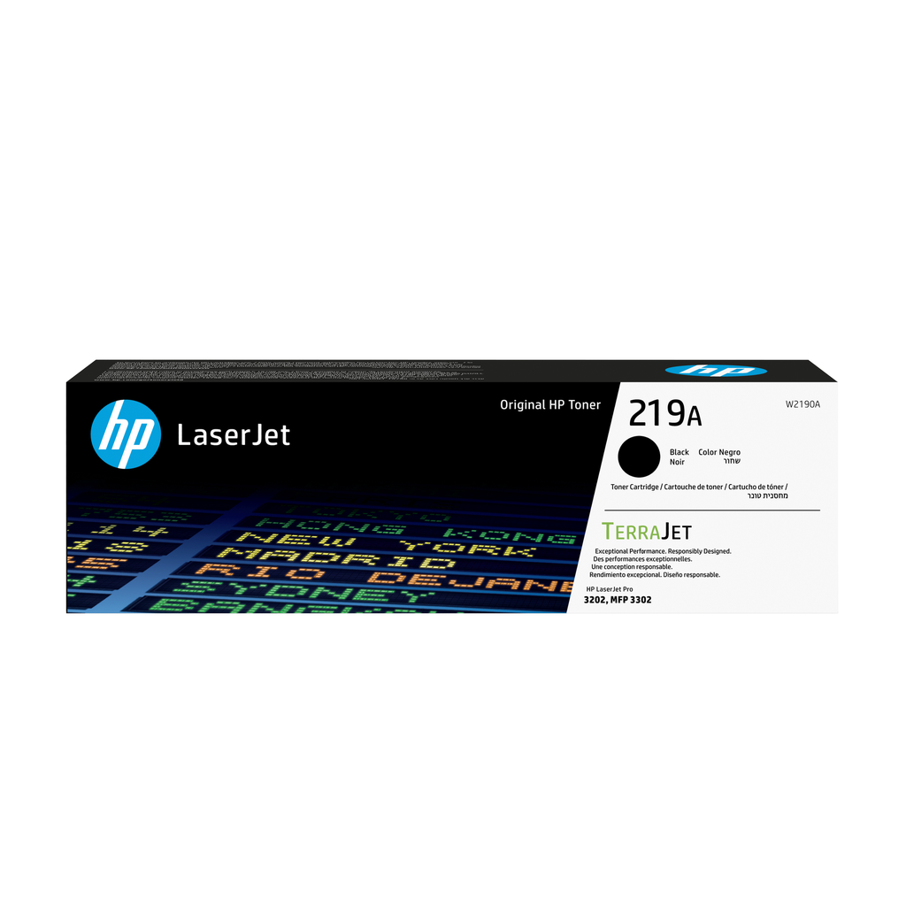Toner HP 219A / W2190A noir, 1 300 pages