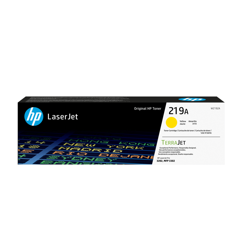 Toner HP 219A / W2192A Gelb, 1.200 Seiten