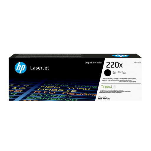 Toner HP 220X / W2200X Schwarz XL, 7.500 Seiten