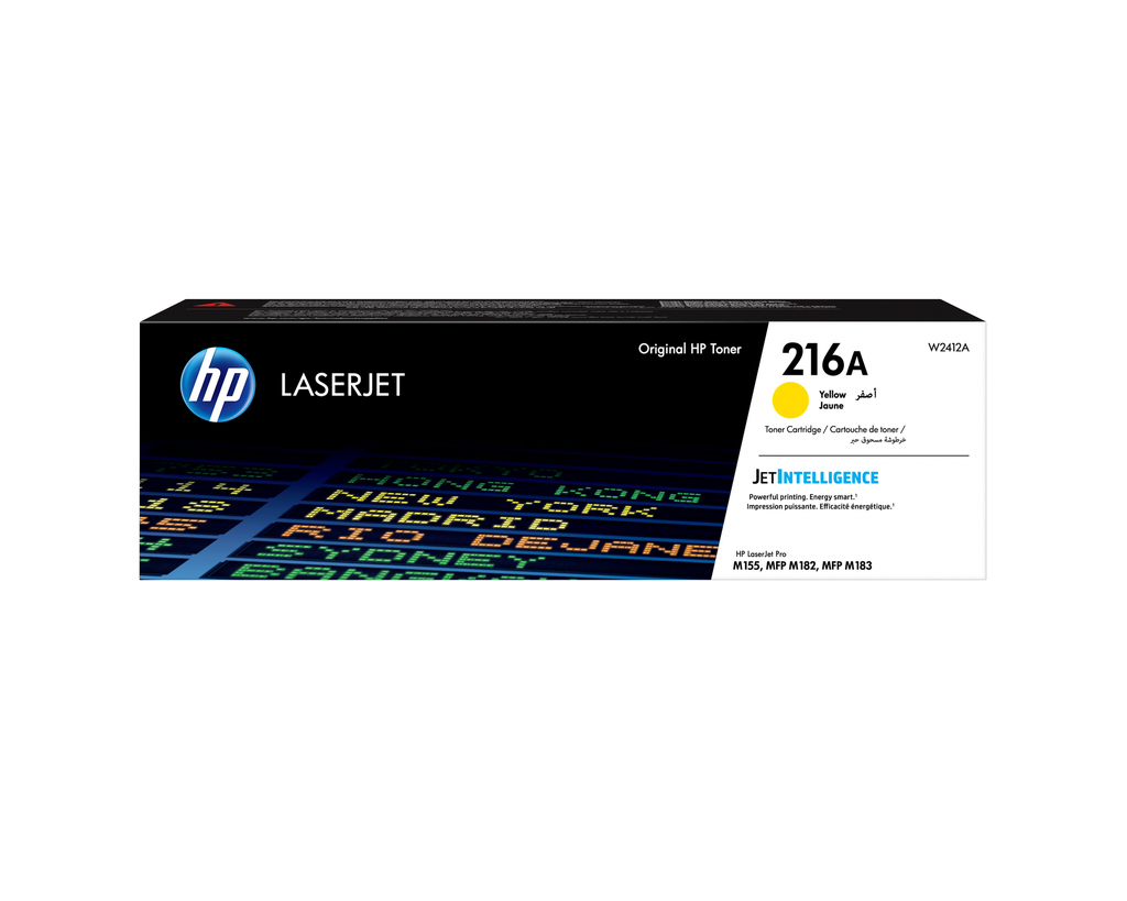 HP 216A / W2412A yellow toner, 850 pages