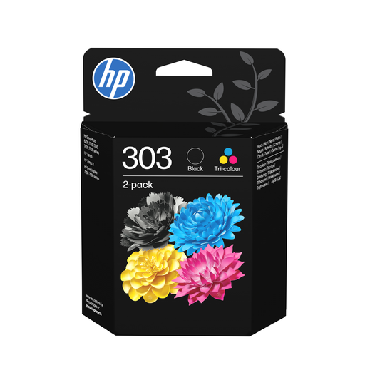Multipack HP 303 / 3YM92AE 4 Farben, 200 Seiten