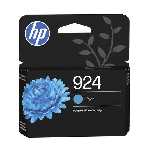 Cartouche d'encre HP 924 / 4K0U3NE cyan, 400 pages