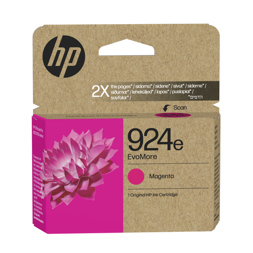 Tintenpatrone HP 924E / 4K0U8NE Magenta XL, 800 Seiten