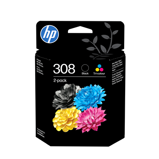 Multipack HP 308 / 6L6S6UE 4 Farben, 160 Seiten