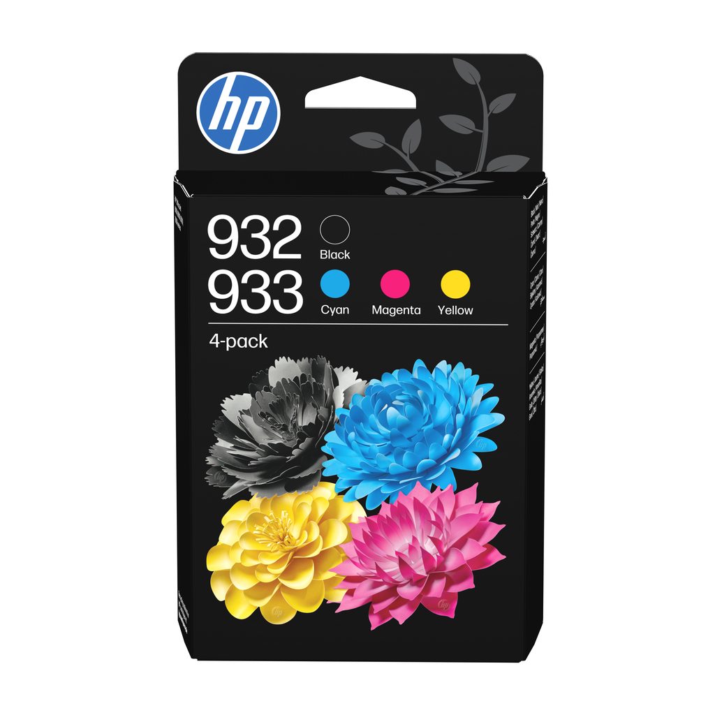 Pack HP 932 / 6ZC71AE 4 couleurs, 400 pages