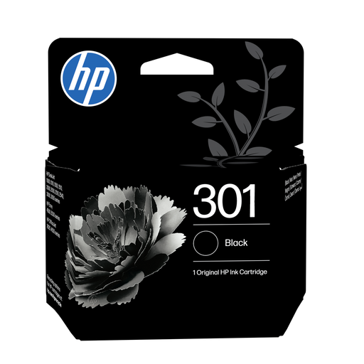 Cartouche d'encre HP 301 / CH561EE noire, 170 pages