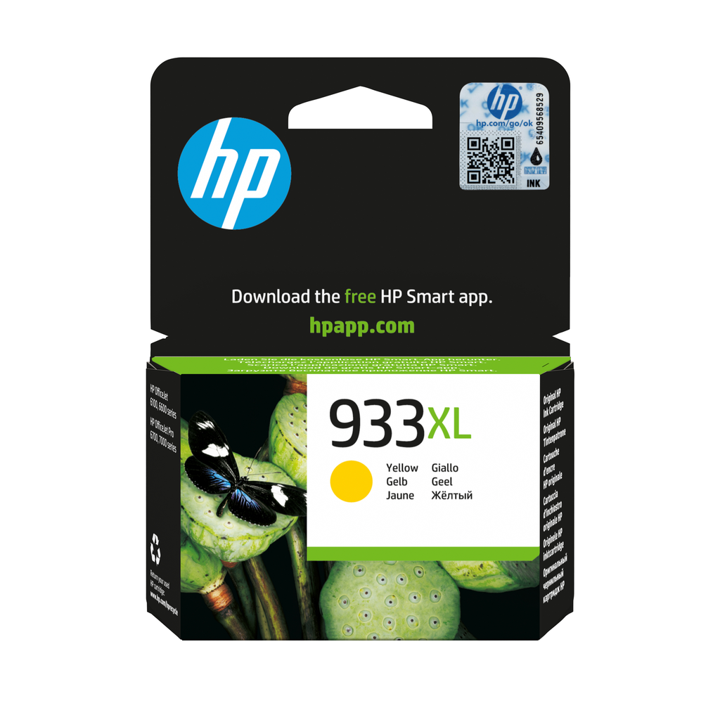 Tintenpatrone HP 933XL / CN056AE Gelb XL, 825 Seiten