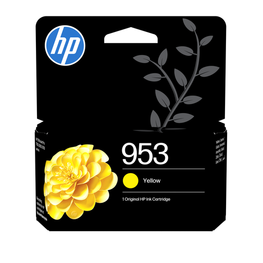 Cartouche d'encre HP 953 / F6U14AE jaune, 630 pages
