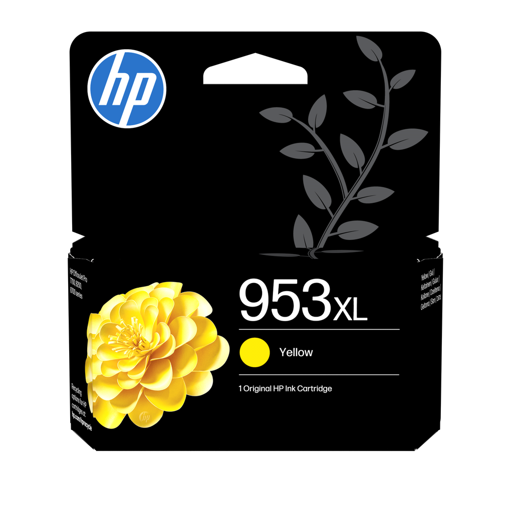 Cartouche d'encre HP 953XL / F6U18AE jaune XL, 1 450 pages