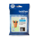 Cartouche d'encre Brother LC-3217C / LC3217C cyan, 550 pages