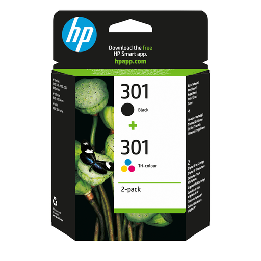 HP 301 / N9J72AE 4-color ink pack, 170 pages