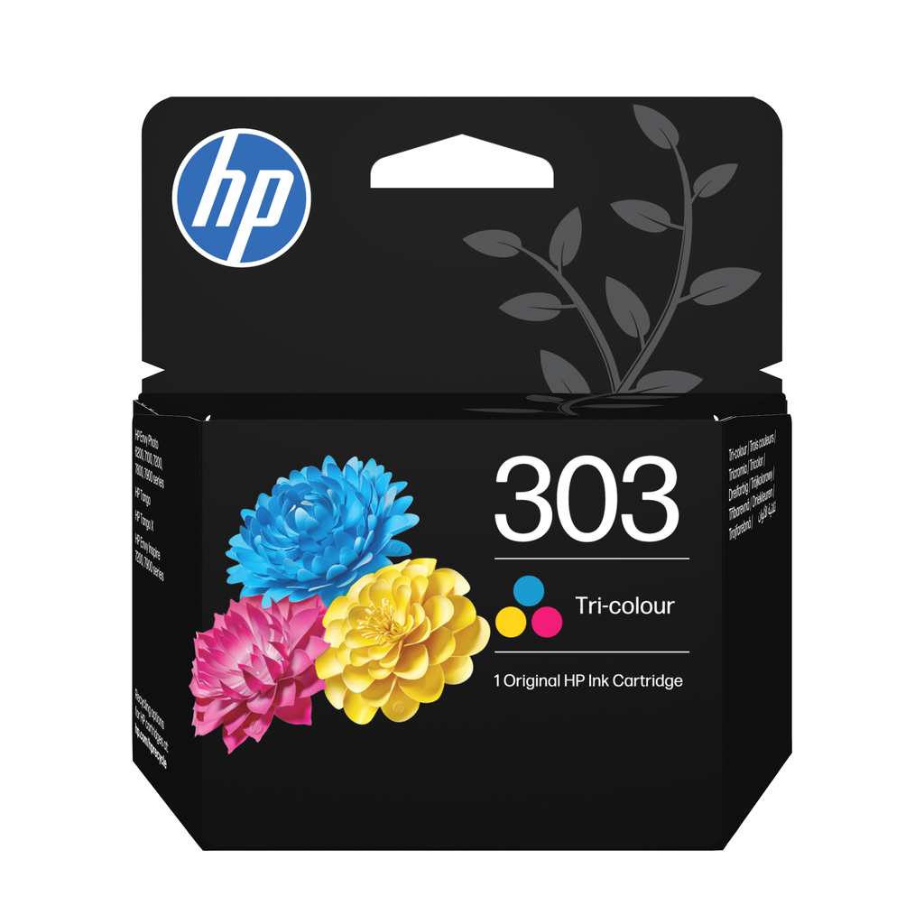 Cartouche d'encre HP 303 / T6N01AE 3 couleurs, 165 pages