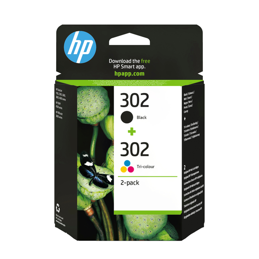 HP 302 / X4D37AE 4-color ink pack, 170 pages