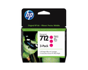 Cartouche d'encre HP 712 / 3ED78A magenta, 29 ml (lot de 3)